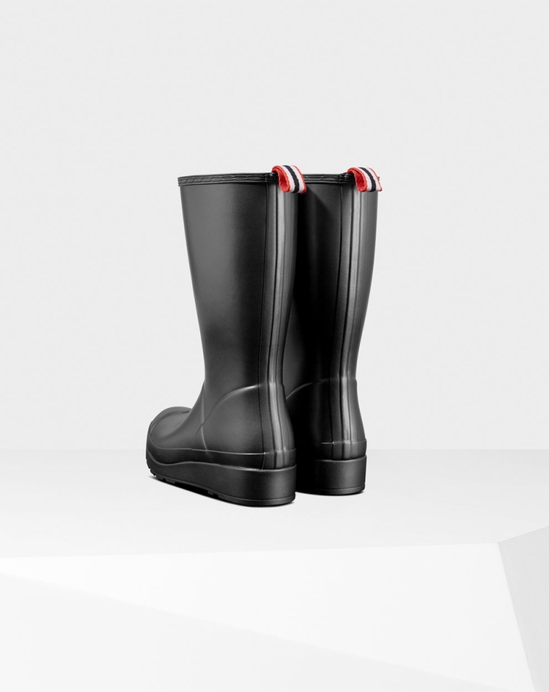 Hunter Original Høye Pearlized Rain Spill Boots Dame Svarte | NO-3871TVJ