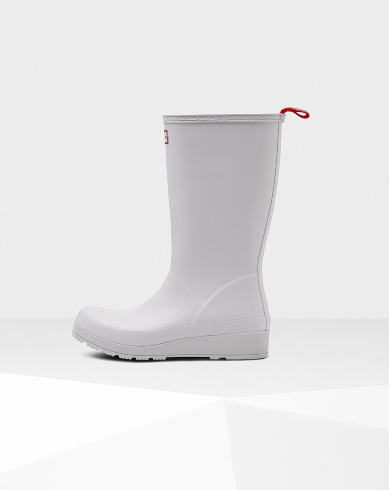 Hunter Original Høye Rain Spill Boots Dame Grå | NO-8792FGX