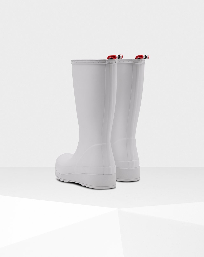 Hunter Original Høye Rain Spill Boots Dame Grå | NO-8792FGX